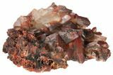 Natural, Red Quartz Crystal Cluster - Morocco #134082-1